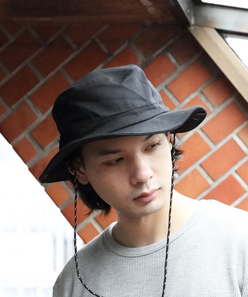 ８(eight)（エイト）の「BeProof 難燃アドベンチャーハット/カラビナ付き（ハット・メンズ・ブラック/ベージュ/グレー/マルチ・FREE）」の18枚目の写真