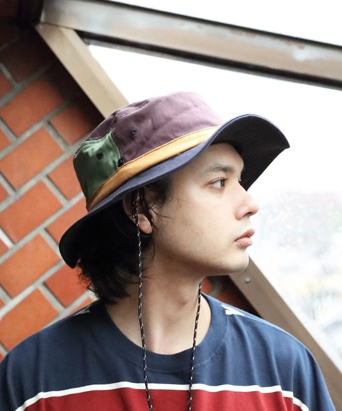 ８(eight)（エイト）の「BeProof 難燃アドベンチャーハット/カラビナ付き（ハット・メンズ・ブラック/ベージュ/グレー/マルチ・FREE）」の13枚目の写真