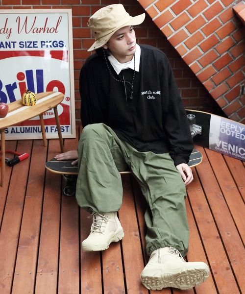 ８(eight)（エイト）の「BeProof 難燃アドベンチャーハット/カラビナ付き（ハット・メンズ・ブラック/ベージュ/グレー/マルチ・FREE）」の7枚目の写真