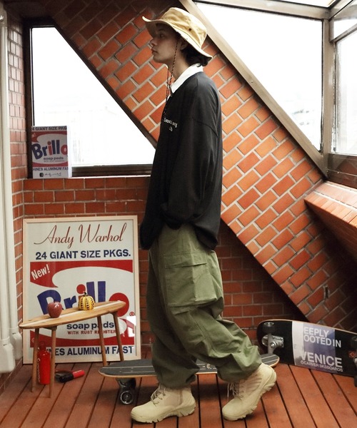 ８(eight)（エイト）の「BeProof 難燃アドベンチャーハット/カラビナ付き（ハット・メンズ・ブラック/ベージュ/グレー/マルチ・FREE）」の9枚目の写真