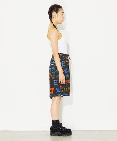 X-girl(エックスガール)の「X-girl × HUF SOUND RESORT SHORT(その他パンツ・レディース・ブラック・S/M)」の3枚目の写真