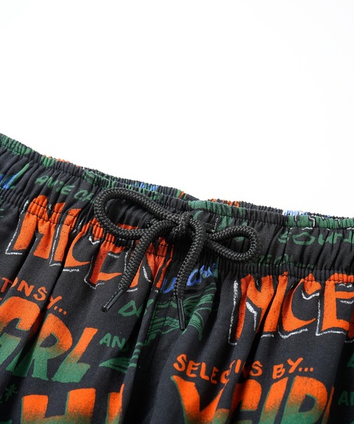 X-girl(エックスガール)の「X-girl × HUF SOUND RESORT SHORT(その他パンツ・レディース・ブラック・S/M)」の9枚目の写真