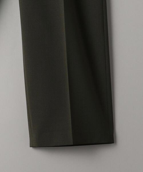 Thingless（シングレス）の「＜Thingless＞ T/W GABA 2PLEATS PANTS/パンツ（その他パンツ・メンズ・ブラック/ダークグリーン・S/M/L）」の10枚目の写真