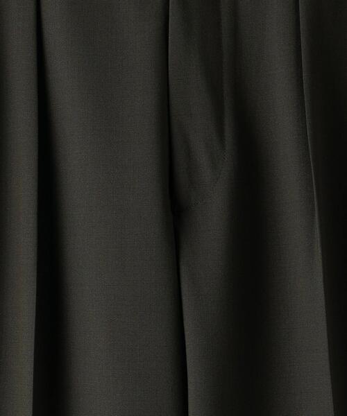 Thingless（シングレス）の「＜Thingless＞ T/W GABA 2PLEATS PANTS/パンツ（その他パンツ・メンズ・ブラック/ダークグリーン・S/M/L）」の6枚目の写真