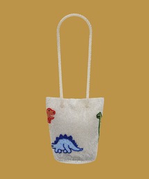 【PURA UTZ】 プラ ウズ ロブスター ビーズ ポーチ バッグ 鞄 Pura Utz（プラ ウズ）の「YINYANG POUCH（ハンドバッグ）」 - WEAR