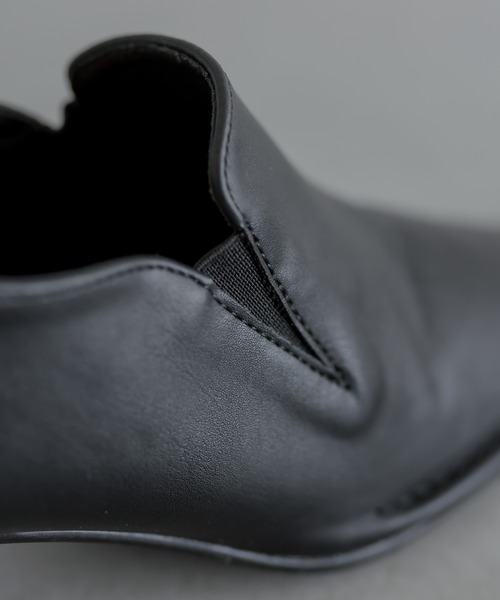 mystic(ミスティック)の「スクエアローファー(ローファー・レディース・ブラック/オフホワイト・38/36/37)」の10枚目の写真