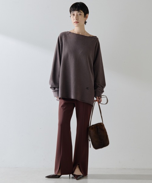 フロントスリットパンツ（スラックス）｜Whim Gazette（ウィムガゼット