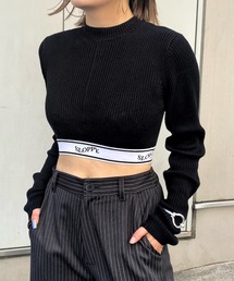 WHO'S WHO gallery | 【SLOPPY/スロッピー】ラインコンパクトニット(ニット/セーター)