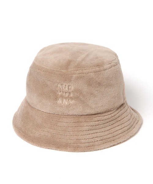 GLOBAL WORK（グローバルワーク）の「モコモコバケハ/AND YUA ANY/162468（ハット・キッズ・ブラック/ベージュ・FREE）」の2枚目の写真