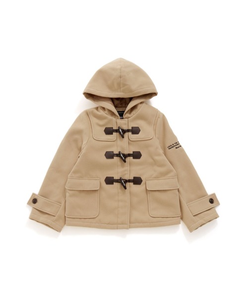 JENNI love(ジェニィラブ)の「メルトンダッフルコート(ダッフルコート・キッズ・ベージュ/サックスブルー/ネイビー・140cm/160cm/130cm/150cm)」の12枚目の写真