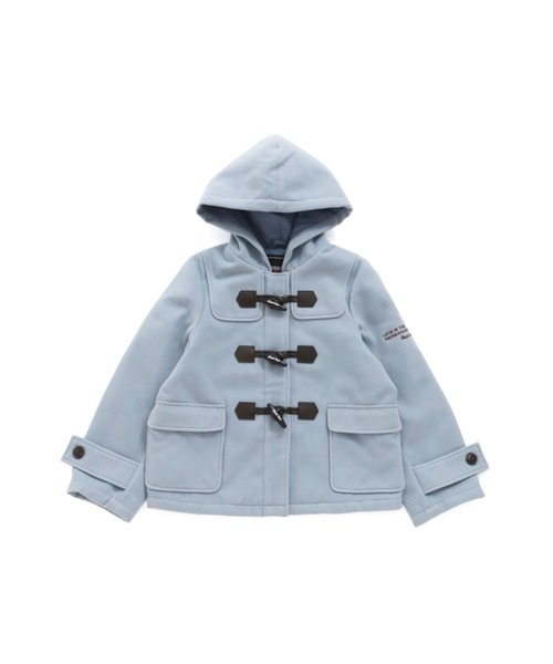 JENNI love(ジェニィラブ)の「メルトンダッフルコート(ダッフルコート・キッズ・ベージュ/サックスブルー/ネイビー・140cm/160cm/130cm/150cm)」の14枚目の写真