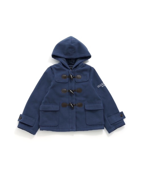 JENNI love(ジェニィラブ)の「メルトンダッフルコート(ダッフルコート・キッズ・ベージュ/サックスブルー/ネイビー・140cm/160cm/130cm/150cm)」の16枚目の写真