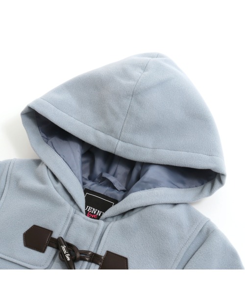 JENNI love(ジェニィラブ)の「メルトンダッフルコート(ダッフルコート・キッズ・ベージュ/サックスブルー/ネイビー・140cm/160cm/130cm/150cm)」の18枚目の写真