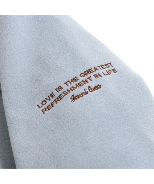 JENNI love(ジェニィラブ)の「メルトンダッフルコート(ダッフルコート・キッズ・ベージュ/サックスブルー/ネイビー・140cm/160cm/130cm/150cm)」の22枚目の写真