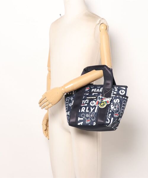 PEARLY GATES どうしちゃったPG 総柄　カートバッグ PEARLY GATES | GRAFFLEX】どうしちゃったPG 総柄カートBAG(UNISEX)
