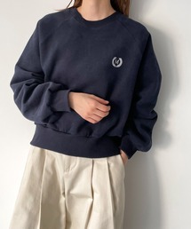 CANAL JEAN | El mar(エルマール) エンブレム刺繍裏起毛トレーナー(スウェット)