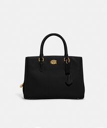 新品】coach ブルックキャリーオール 28 ブラック - メルカリ