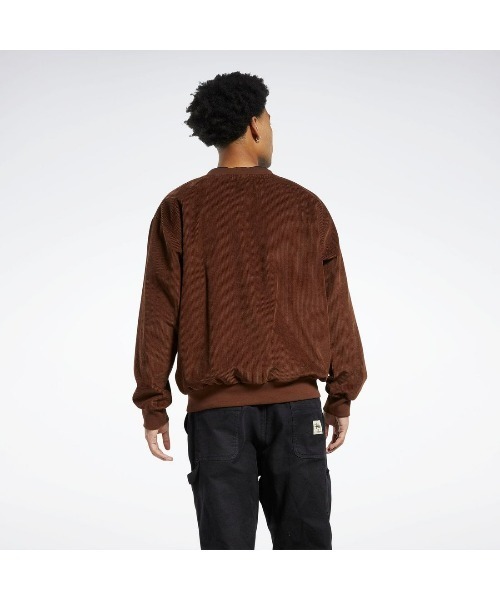 Reebok（リーボック）の「コードクルー / CL CORD CREW（サハラ）（スウェット・メンズ・ベージュ系その他/ブラウン・J/L/J/M/J/S/J/XO/J/2XO/J/O/XX-LARGE/XXX-LARGE/LARGE/X-LARGE/MEDIUM/SMALL）」の3枚目の写真