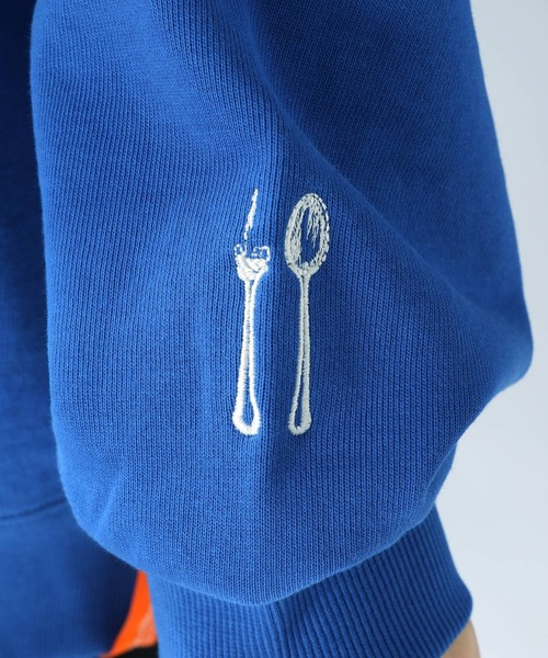 Fishs Eddy（フィッシュエディ）の「[Fishs Eddy(フィッシュエディ)]スウェットプルオーバー（スウェット・レディース・ナチュラル/ブルー/チャコール・LARGE/MEDIUM）」の16枚目の写真