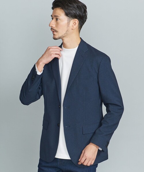 BEAUTY&YOUTH UNITED ARROWS（ビューティーアンドユースユナイテッドアローズ）の「【WEB限定 WARDROBE SMART】クリア ガスコットン モックネック カットソー【抗菌・防臭】（Tシャツ/カットソー・メンズ・ホワイト/ブラック/ダークグレー/ライトグレー・S/M/L/XL）」の6枚目の写真