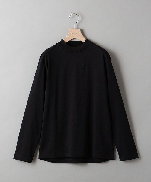 BEAUTY&YOUTH UNITED ARROWS（ビューティーアンドユースユナイテッドアローズ）の「【WEB限定 WARDROBE SMART】クリア ガスコットン モックネック カットソー【抗菌・防臭】（Tシャツ/カットソー・メンズ・ホワイト/ブラック/ダークグレー/ライトグレー・S/M/L/XL）」の11枚目の写真