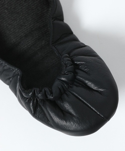 GLOBAL WORK（グローバルワーク）の「ポーチ付き折り畳みシューズ/172138（その他シューズ・レディース・ベージュ/ブラック・MEDIUM/LARGE）」の9枚目の写真