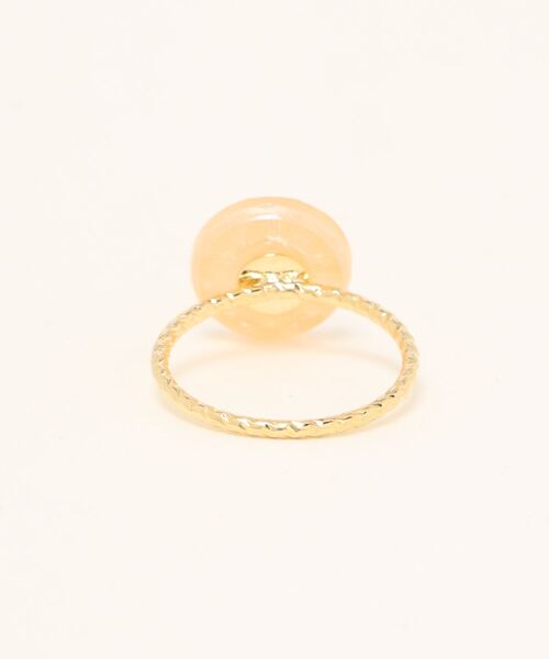 tone（トーン）の「【Cherie+Chambre】Vintage Button Ring #1（リング・レディース・ピンク/オレンジ/ブルー・#11）」の7枚目の写真