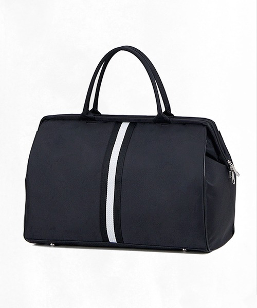 【3size展開/軽量】ユニセックス大容量フロントラインボストンバッグ