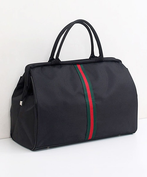 【3size展開/軽量】ユニセックス大容量フロントラインボストンバッグ