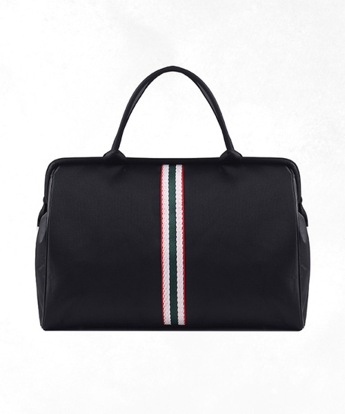 【3size展開/軽量】ユニセックス大容量フロントラインボストンバッグ