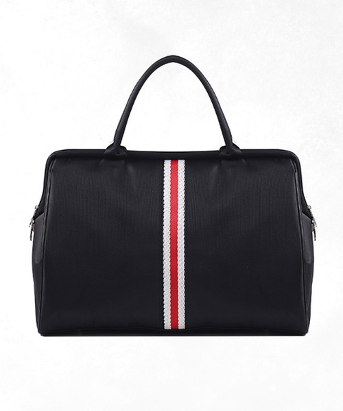 【3size展開/軽量】ユニセックス大容量フロントラインボストンバッグ