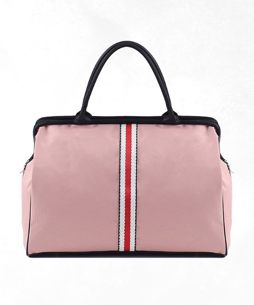 【3size展開/軽量】ユニセックス大容量フロントラインボストンバッグ