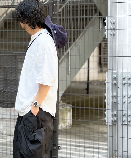 Java(ジャバ)の「《JaVa ジャバコラボ》機能性抜群!紫外線遮光・撥水アウトドアサファリハット(ハット・レディース・ネイビー/カーキ/ブラック・ONE SIZE)」の14枚目の写真
