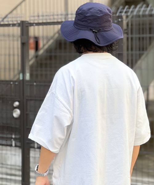 Java(ジャバ)の「《JaVa ジャバコラボ》機能性抜群!紫外線遮光・撥水アウトドアサファリハット(ハット・レディース・ネイビー/カーキ/ブラック・ONE SIZE)」の12枚目の写真
