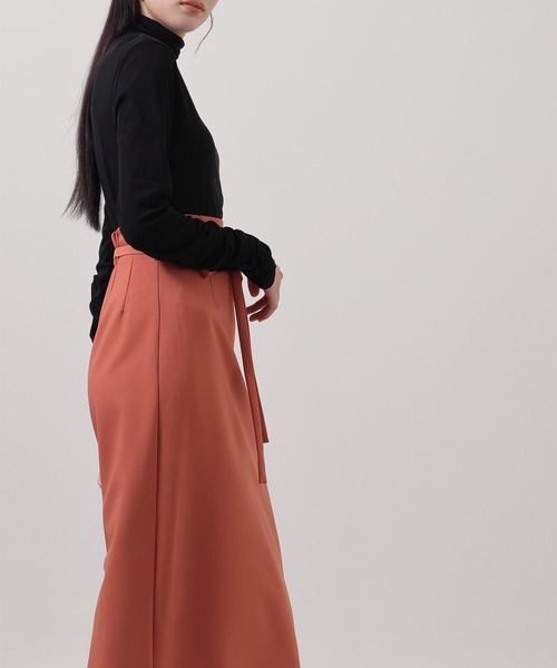 Limue（リミュ）の「シアギャザートップス（Tシャツ/カットソー・レディース・アイボリー/ブラック・FREE）」の10枚目の写真