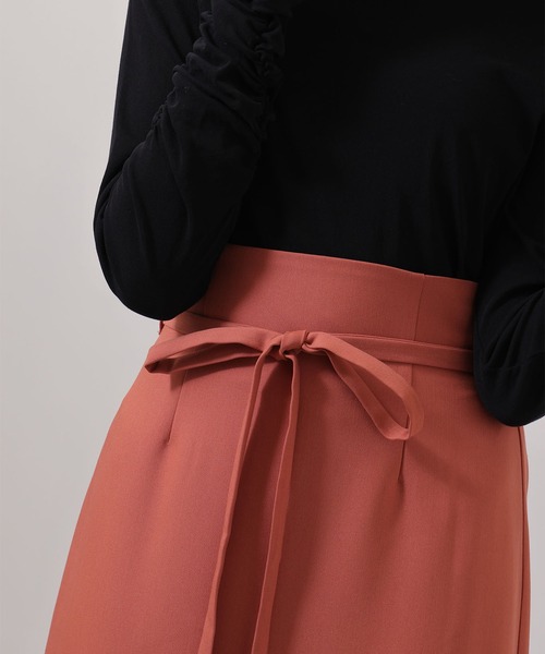 Limue（リミュ）の「シアギャザートップス（Tシャツ/カットソー・レディース・アイボリー/ブラック・FREE）」の7枚目の写真