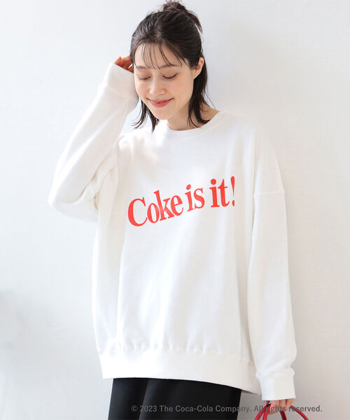 Ray BEAMS（レイビームス）の「GOOD ROCK SPEED × Ray BEAMS / 別注 ビッグ スウェット（スウェット・レディース・ホワイト/ネイビー・ONE SIZE）」の9枚目の写真