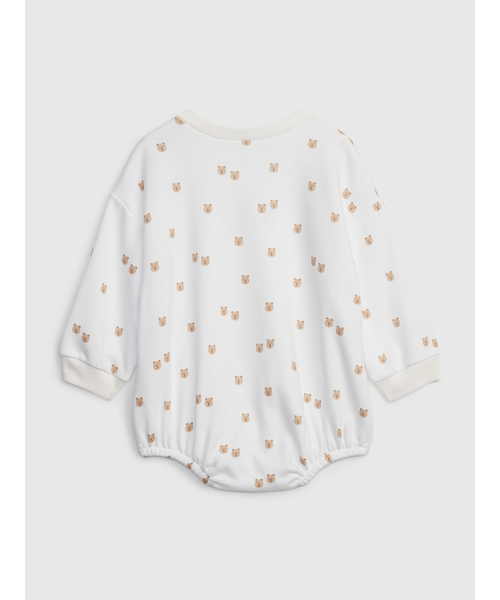 GAP（ギャップ）の「GAPロゴ バブル ボディシャツ (ベビー)（ロンパース・キッズ・ホワイト/ブルー・3-6M/6-12M/12-18M/0-3M/18-24M）」の4枚目の写真