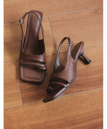 Re:EDIT | [神山まりあさん着用][2023S/S COLLECTION][小さい/大きいサイズ有]トングデザインストラップヒールサンダル(サンダル)
