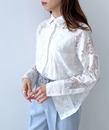 OLIVE des OLIVE | 【WEB限定】マントスリーブビッグシャツ(シャツ/ブラウス)