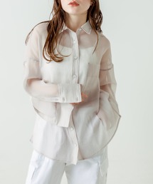 OLIVE des OLIVE | 【ZOZO先行予約/WEB限定】マントスリーブビッグシャツ(シャツ/ブラウス)