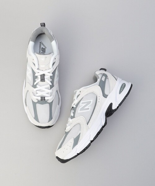 FREAK'S STORE（フリークスストア）の「【限定展開】New Balance / ニューバランス　MR530（スニーカー・レディース・ブラック/グレー/オフホワイト・24.5cm/24.0cm/23.5cm）」の3枚目の写真
