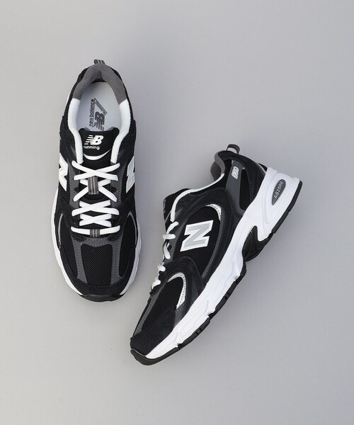 FREAK'S STORE（フリークスストア）の「【限定展開】New Balance / ニューバランス　MR530（スニーカー・レディース・ブラック/グレー/オフホワイト・24.5cm/24.0cm/23.5cm）」の2枚目の写真