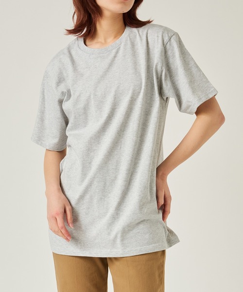 Printstar(プリントスター)の「【Printstar】5.0オンス STANDARD T-SHIRTS ※DM030(Tシャツ/カットソー・メンズ・ライトグレー/ライトグリーン/ブラック/ブラウン/オレンジ/グレー・M/XXL/S/L/XL)」の11枚目の写真