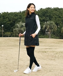 【marie claire:マリ.クレール】レディース撥水ベストチュニック ゴルフ