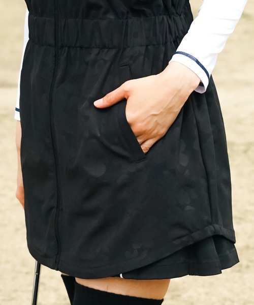 marie claire(マリ・クレール)の「【marie claire:マリ.クレール】レディース撥水ベストチュニック ゴルフ(ベスト・レディース・ブラック・X-LARGE/MEDIUM/LARGE)」の11枚目の写真