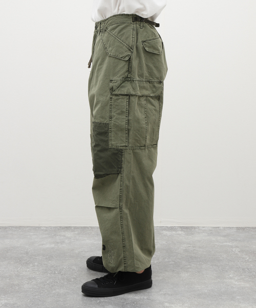 JOURNAL STANDARD J.S HOMESTEAD（ジャーナルスタンダードホームステッド）の「【J.S.Homestead】M-51 REPAIR（カーゴパンツ・メンズ・サファリグリーン/オリーブ・LARGE/MEDIUM）」の22枚目の写真
