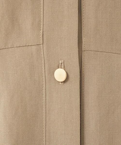 ＜Oggiコラボ＞マーメイド ショート スリーブ ワンピース〈ベージュ〉 green label relaxing（グリーンレーベルリラクシング）の