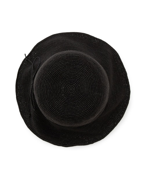 BENELLI（ベネリ）の「【Benelli Montacone（ベネリモンタコーネ）】ペーパーハット（ハット・レディース・キナリ/ダークブラウン/ブラック・FREE）」の9枚目の写真