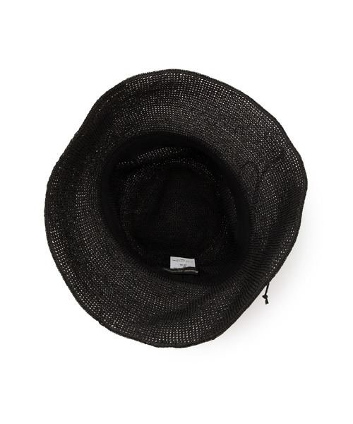 BENELLI（ベネリ）の「【Benelli Montacone（ベネリモンタコーネ）】ペーパーハット（ハット・レディース・キナリ/ダークブラウン/ブラック・FREE）」の14枚目の写真